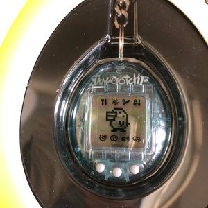 NWT Tamagotchi Clear Blue with Gray Buttons